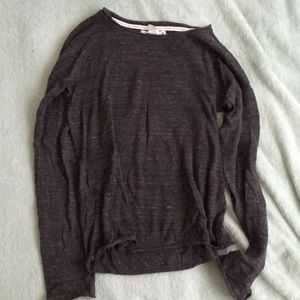 Heather grey long sleeve